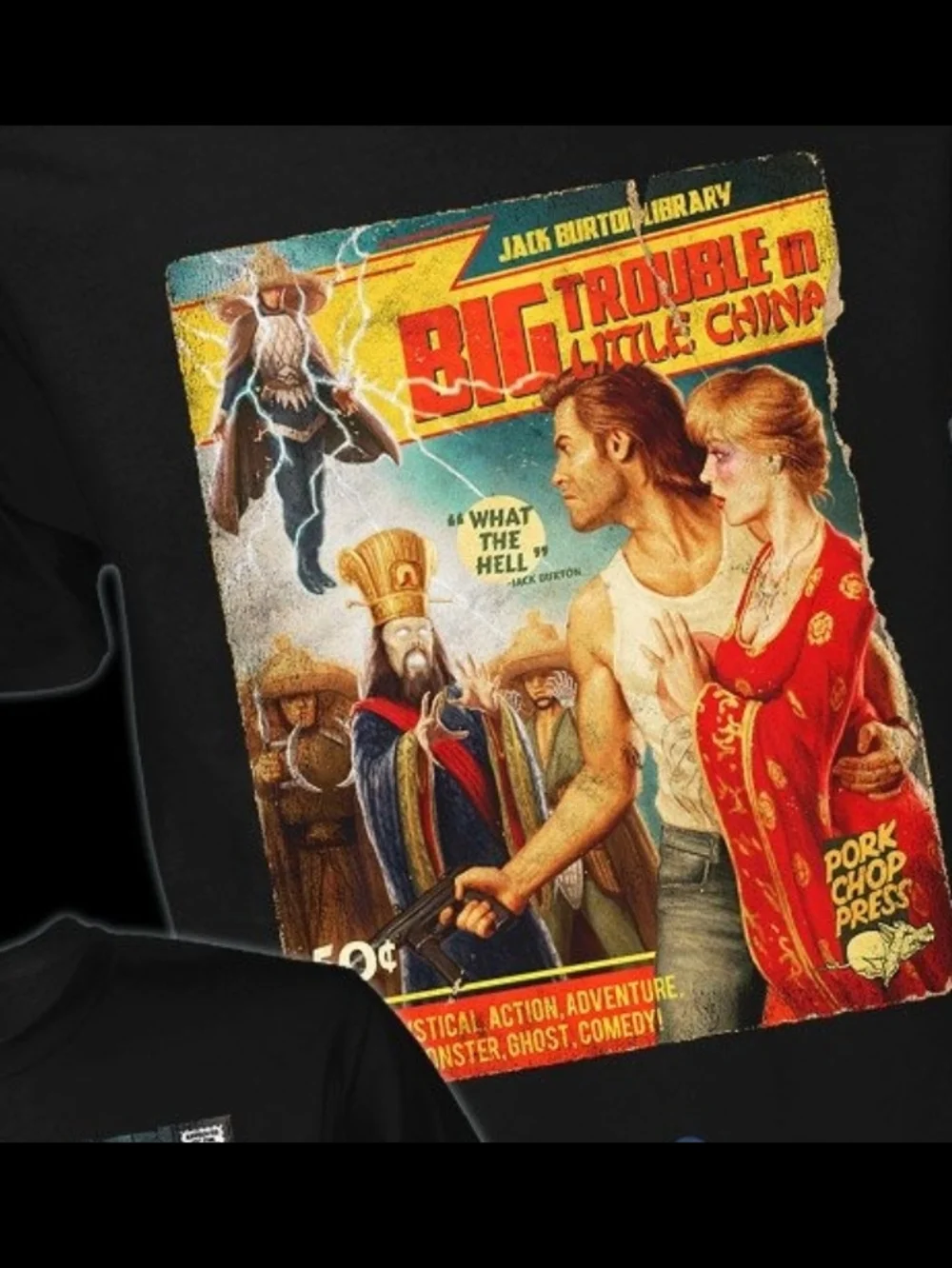 New FRIGHT RAGS Big Trouble In Little China MEDIUM T-Shirt, Limited Edition